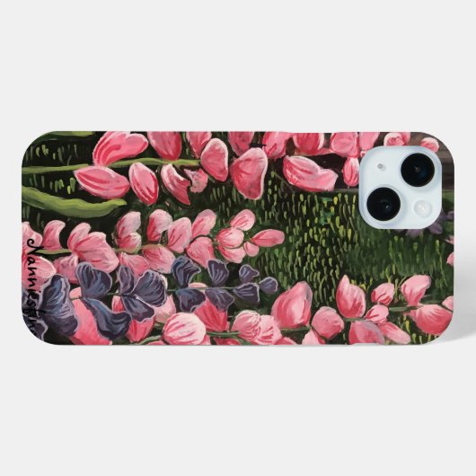 Originele kunstwerk Wildflower Case-Mate iPhone Case (Achterkant (horizontaal))