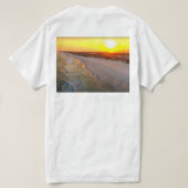 originele kustlijn t-shirt (Design achterkant)