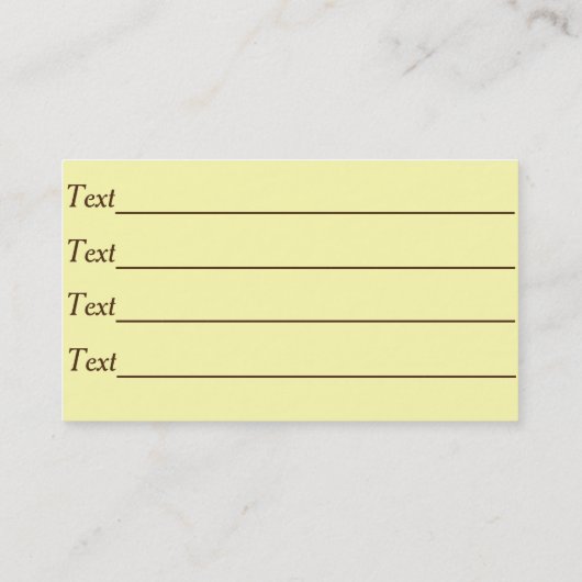 Originele lachende hond afbeelding Pet Care Servic Visitekaartje (Achterkant)