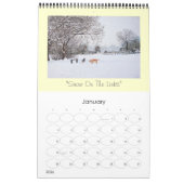 Originele landschappen en honden en stilleven 2024 kalender (Jan 2026)