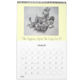 Originele landschappen en honden en stilleven 2024 kalender (Mar 2026)