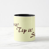 originele leuke tekst ritming drink slogan mok (Midden)