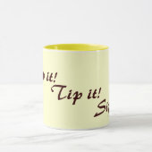 Originele leuke thee drink slogan mok (Midden)