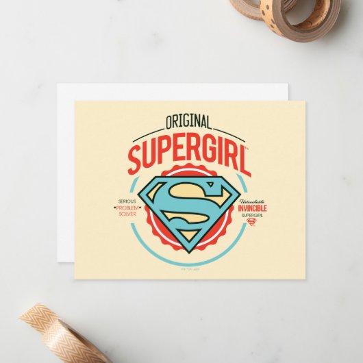 Originele Logo Notitiekaartje (Voorkant / Achterkant in situ)