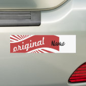Originele Logo Thunder_Cove Bumpersticker (Op auto)