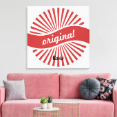 Originele Logo Thunder_Cove Canvas Afdruk (Insitu (Woonkamer))