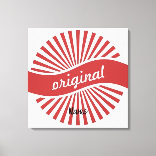 Originele Logo Thunder_Cove Canvas Afdruk (Voorkant)