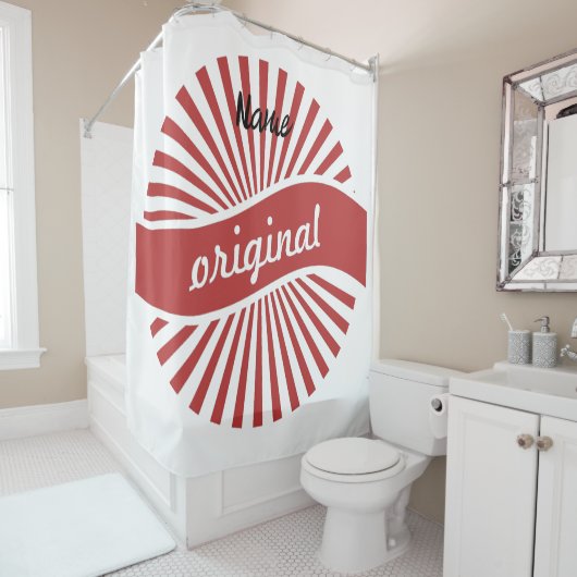 Originele Logo Thunder_Cove Douchegordijn (In situ)