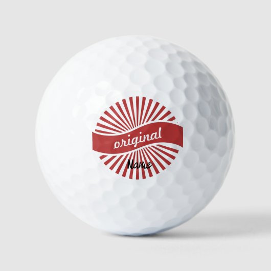 Originele Logo Thunder_Cove Golfballen (Voorkant)