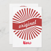 Originele Logo Thunder_Cove Kaart (Voorkant / Achterkant)