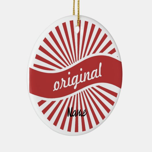 Originele Logo Thunder_Cove Keramisch Ornament (Rechts)