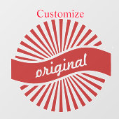 Originele Logo Thunder_Cove Raamsticker (Vel)