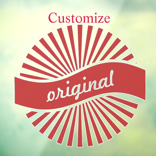 Originele Logo Thunder_Cove Raamsticker (Vel 3)