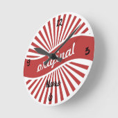 Originele Logo Thunder_Cove Ronde Klok (Hoek)