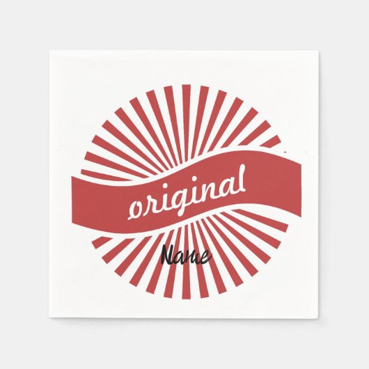 Originele Logo Thunder_Cove Servet (Voorkant)
