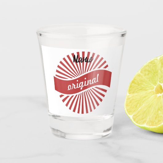 Originele Logo Thunder_Cove Shot Glas (Voorkant)