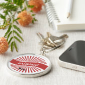 Originele Logo Thunder_Cove Sleutelhanger (Zijkant)