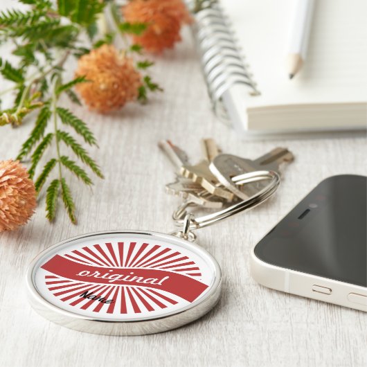 Originele Logo Thunder_Cove Sleutelhanger (Zijkant)