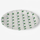 Originele Maine Flag Paper Borden Papieren Bordje (Gekanteld)