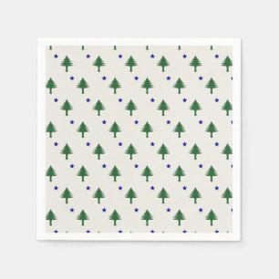 Originele Maine vlag servetten