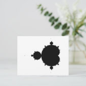 Originele Mandelbrot Set 01 - Fractal Briefkaart (Staand voorkant)