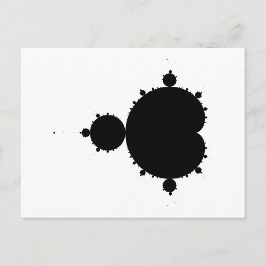 Originele Mandelbrot Set 01 - Fractal Briefkaart (Voorkant)
