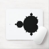 Originele Mandelbrot Set 01 - Fractal Mousepad Muismat (Met muis)