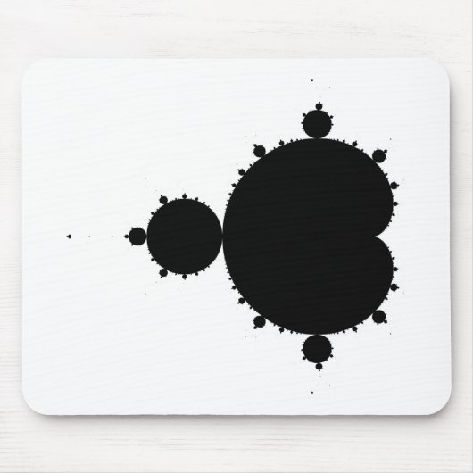 Originele Mandelbrot Set 01 - Fractal Mousepad Muismat (Voorkant)