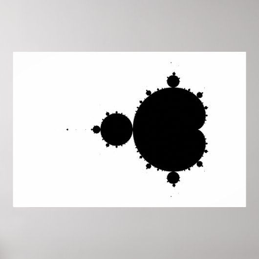 Originele Mandelbrot Set 01 - Fractal Poster (Voorkant)