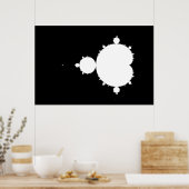 Originele Mandelbrot Set 02 - Fractal Poster (Keuken)