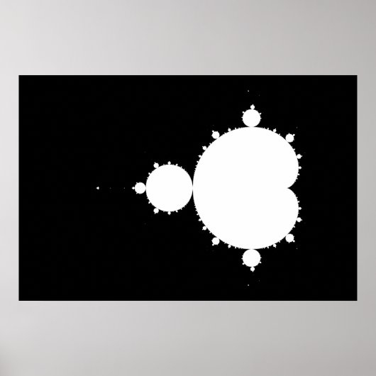 Originele Mandelbrot Set 02 - Fractal Poster (Voorkant)