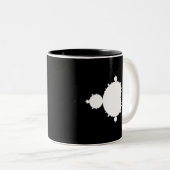 Originele Mandelbrot Set 02 - Fractale Mok (Voorkant rechts)