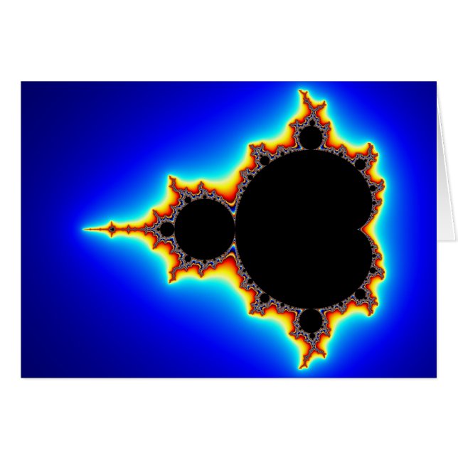 Originele Mandelbrot Set 03 - Fractal Card (Voorkant Horizontaal)