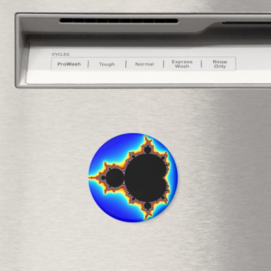 Originele Mandelbrot Set 03 - Fractal Magneet (Insitu (Vaatwasser))