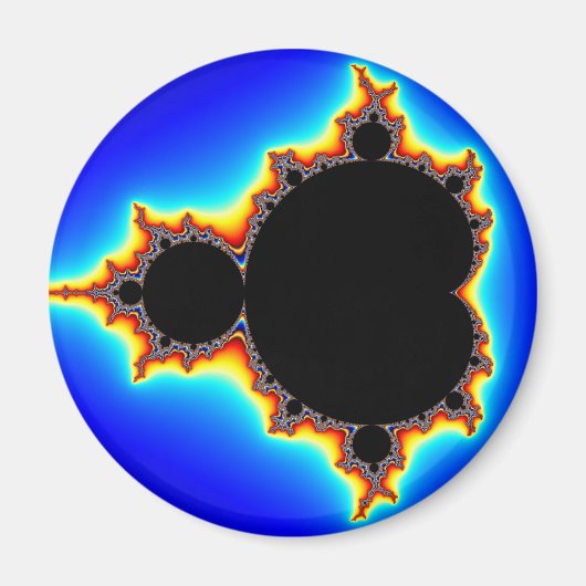 Originele Mandelbrot Set 03 - Fractal Magneet (Voorkant)