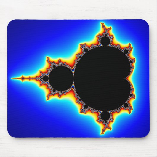 Originele Mandelbrot Set 03 - Fractal Mousepad Muismat (Voorkant)