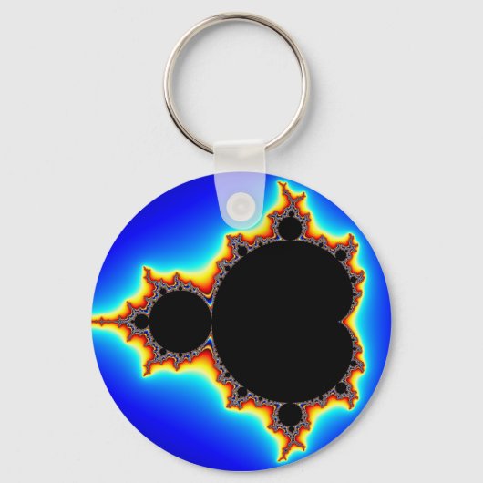 Originele Mandelbrot Set 03 - Fractal Sleutelhanger (Voorkant)
