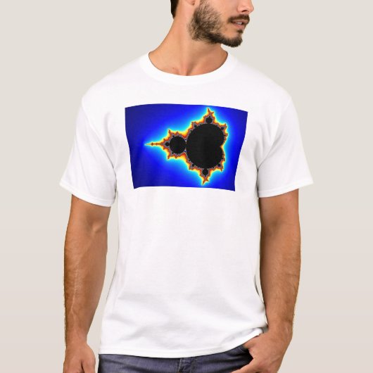 Originele Mandelbrot Set 03 - Fractal T-shirt (Voorkant)