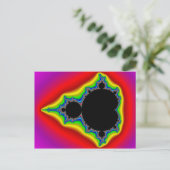Originele Mandelbrot Set 04 - Fractal Briefkaart (Staand voorkant)
