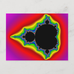 Originele Mandelbrot Set 04 - Fractal Briefkaart