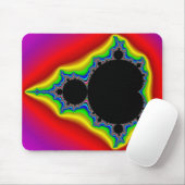 Originele Mandelbrot Set 04 - Fractal Mousepad Muismat (Met muis)