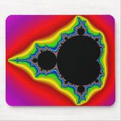 Originele Mandelbrot Set 04 - Fractal Mousepad Muismat (Voorkant)