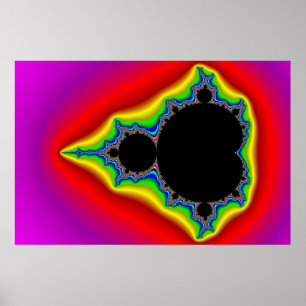 Originele Mandelbrot Set 04 - Fractal Poster