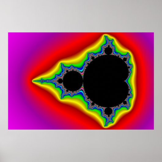 Originele Mandelbrot Set 04 - Fractal Poster (Voorkant)