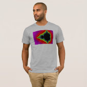 Originele Mandelbrot Set 04 - Fractal T-shirt (Voorkant volledig)