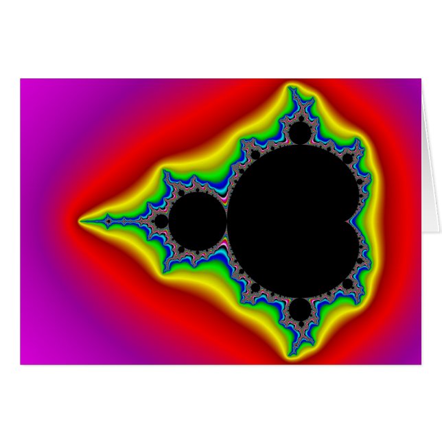 Originele Mandelbrot Set 04 - Fractale Kaart (Voorkant Horizontaal)