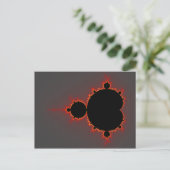 Originele Mandelbrot Set - Fractal Briefkaart (Staand voorkant)