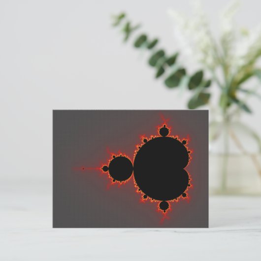Originele Mandelbrot Set - Fractal Briefkaart (Staand voorkant)
