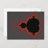 Originele Mandelbrot Set - Fractal Briefkaart (Voorkant / Achterkant)