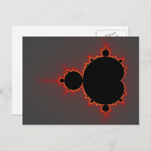 Originele Mandelbrot Set - Fractal Briefkaart (Voorkant / Achterkant)